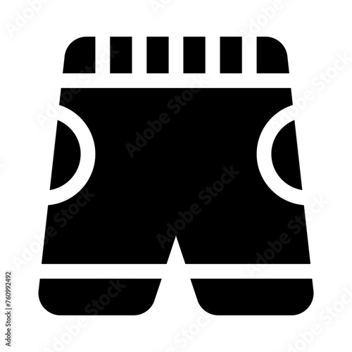 swimwear glyph icon