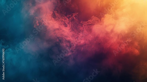 Smoke and dust effect overlays, artistic elements for digital photography and design, abstract textures