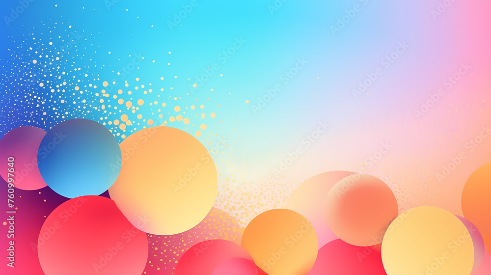 Soft rainbow colored bokeh background Soft rainbow colored bokeh background