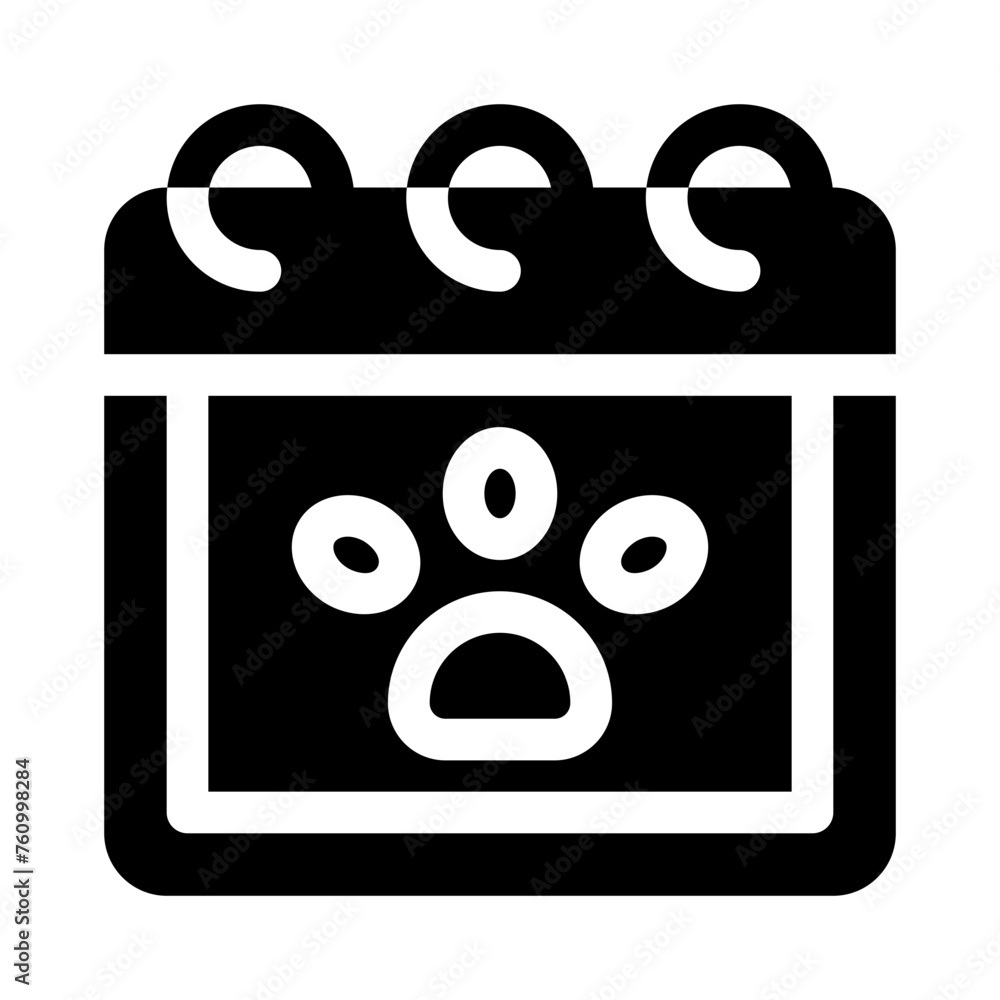 calendar glyph icon calendar glyph icon