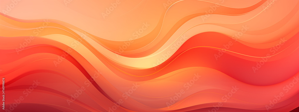 Warm Abstract Wavy Background in Orange and Red Tones Warm Abstract Wavy Background in Orange and Red Tones