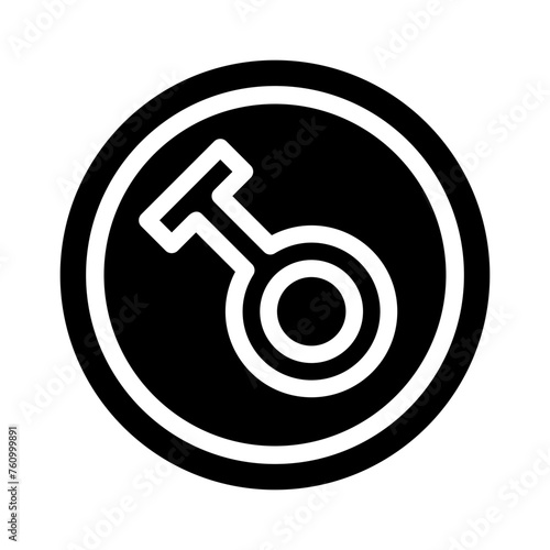 transvestite glyph icon