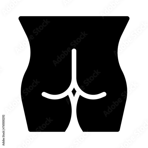 hips glyph icon