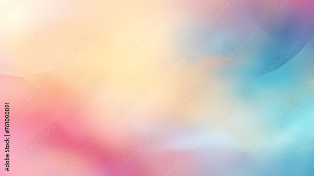 Soft rainbow gradient with subtle grainy texture Soft rainbow gradient with subtle grainy texture