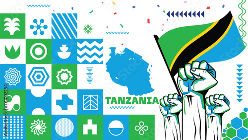 December 9, Independence Day of Tanzania vector illustration. Suitable for greeting card, poster and banner.