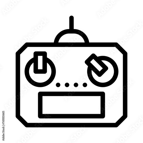 remote control line icon