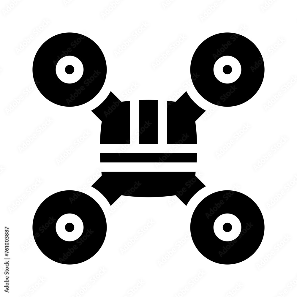drone glyph icon drone glyph icon