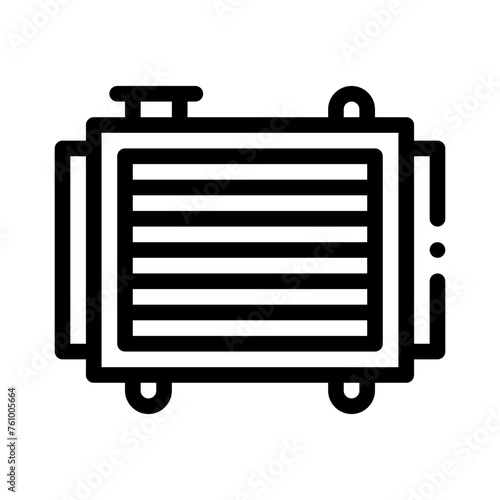 radiator line icon