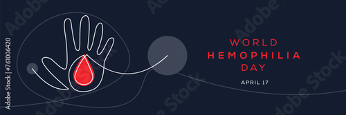 World Hemophilia Day, held on 17 April.
