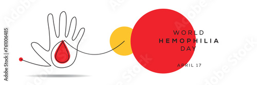 World Hemophilia Day, held on 17 April.