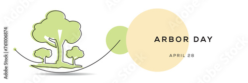 Arbor Day, held on 28 April.