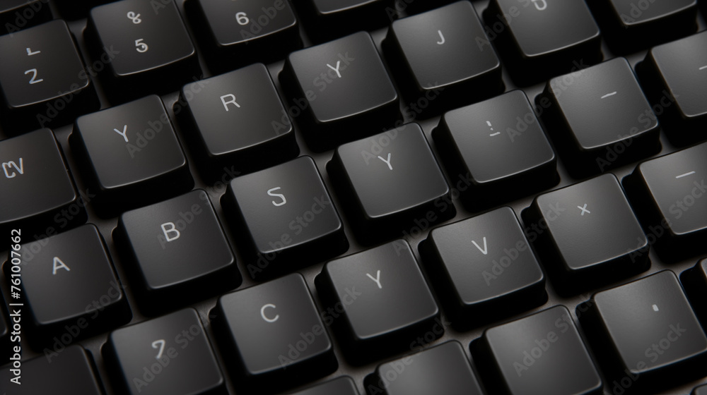 Close up of a black keyboard. Computer background.
generativa IA Close up of a black keyboard. Computer background.
generativa IA