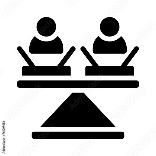 stability glyph icon