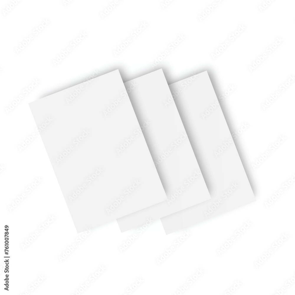 Blank of realistic business cards template. Vector Blank of realistic business cards template. Vector