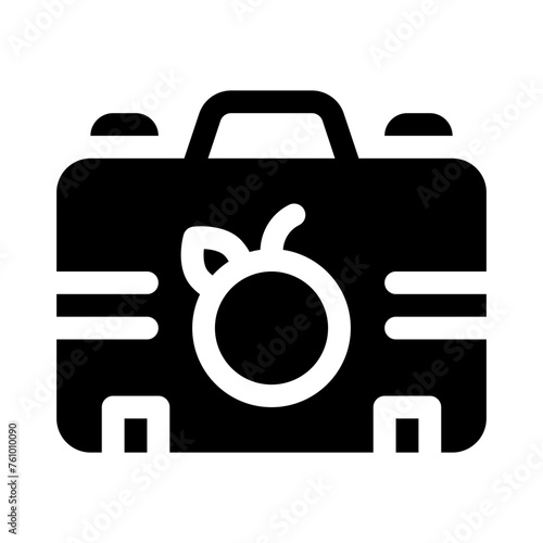 lunchbox glyph icon