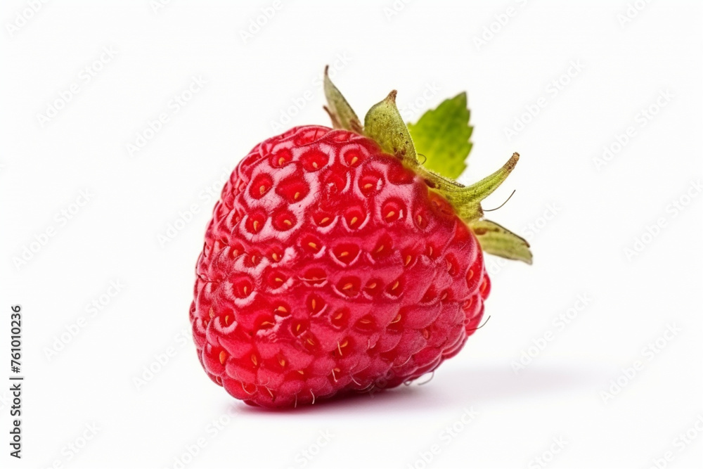 Red berry strawberry isolated on white background Red berry strawberry isolated on white background