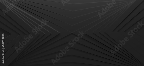 Dark Background With Copy-Space (Low-Key 3D illustration)