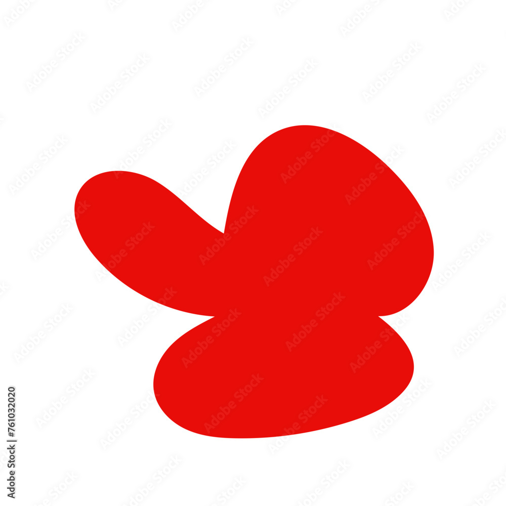 Red Abstract Shape Vectors Red Abstract Shape Vectors