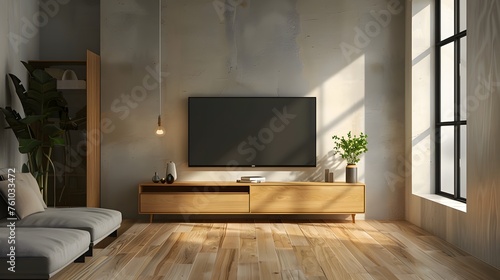 modern cabinet tv interior