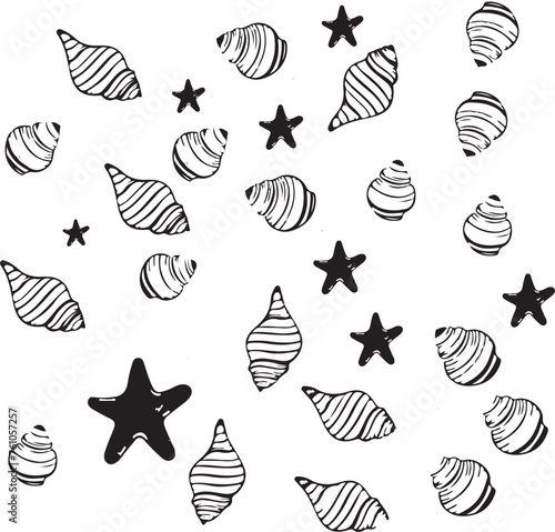 sea pattern animals