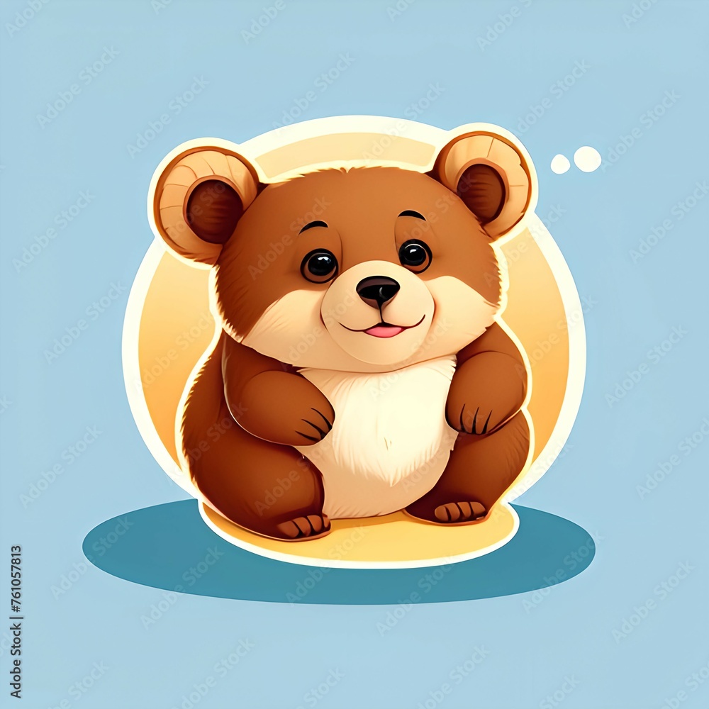 Obraz premium cub bear