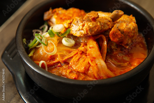 Braised Aged Kimchi and Pork