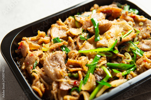 stir fried meat with vegetables