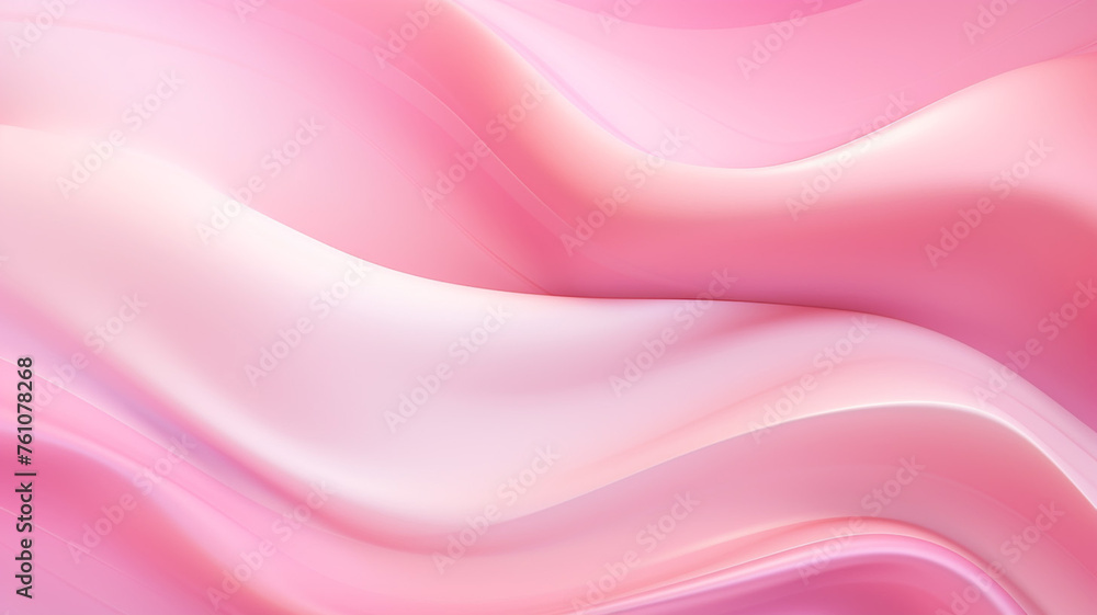 Fototapeta premium Abstract motion gradient pink white soft background wave