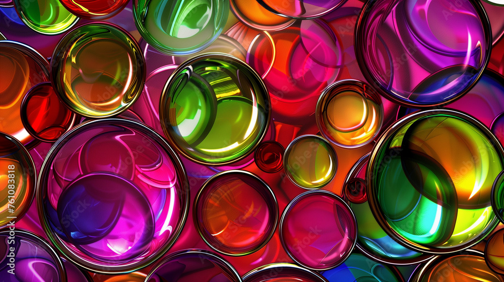 beautiful wallpaper with colorful glass circles abstract background multicolor circles beautiful wallpaper with colorful glass circles abstract background multicolor circles