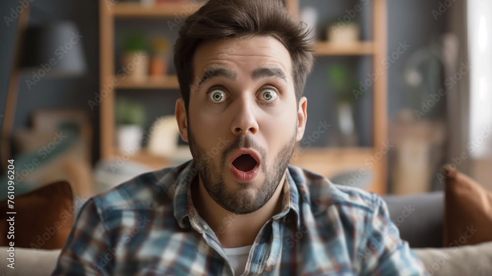 a shocked man coming to a realization that he has low test a shocked man coming to a realization that he has low test