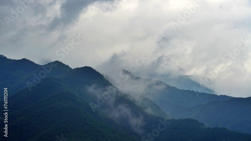 Korea’s Jiri Mountains and wonderful clouds