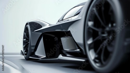 A final closeup of the entire car reveals the seamless and cohesive design with every element working together to create a sleek and streamlined aesthetic that enhances its photo