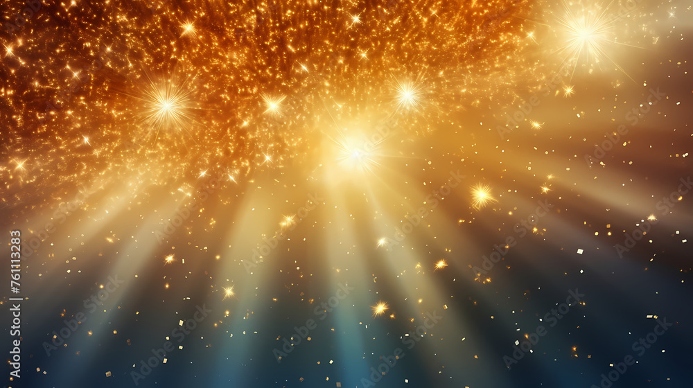 Ray bokeh light background Ray bokeh light background
