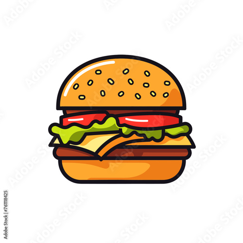Burger Logo, Fast food logo