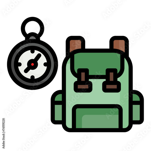 Camping Gear Icon