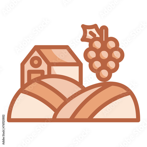 Vineyard Icon