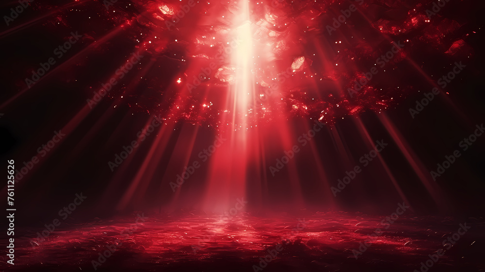Red glow bokeh light background Red glow bokeh light background