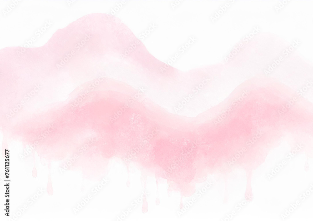 ピンクの水彩イメージの背景テクスチャ
