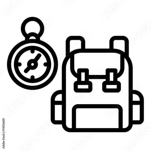 Camping Gear Icon