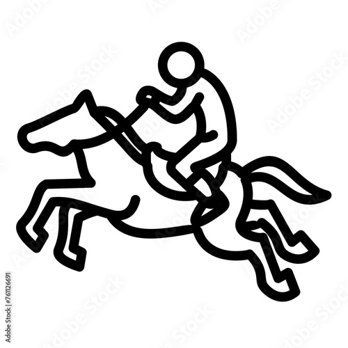 Horse Riding Icon