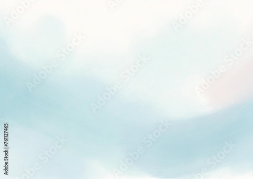 水色の水彩イメージの背景テクスチャ