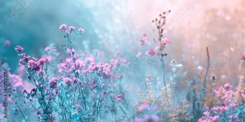 The close up abstract picture of the pink colour flower and plant that has been growing and blooming from the beautifully view in the nature that cannot be found in the any normal situation. AIGX01.