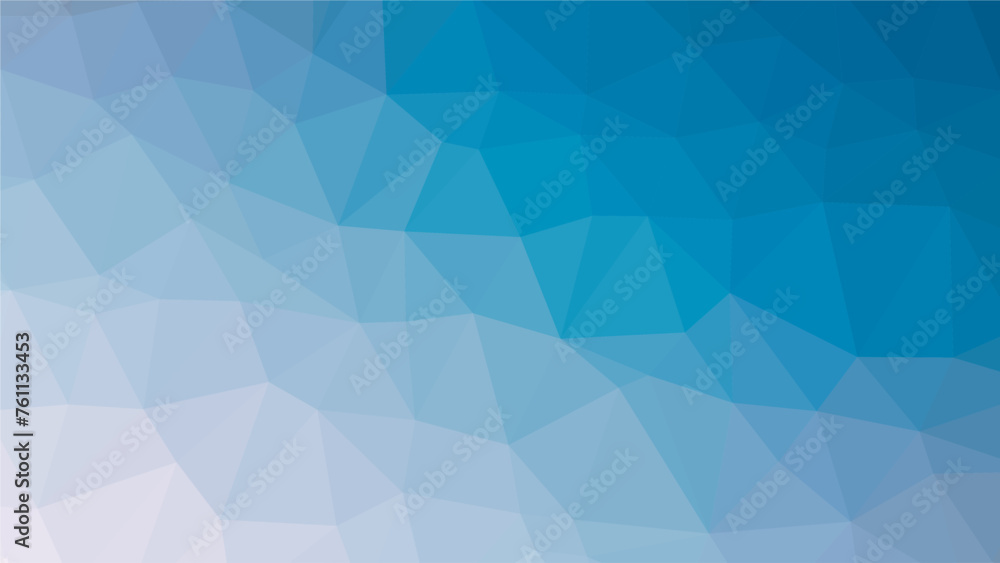Blue gradientr polygon pattern. Low poly design. Vector illustration
Blue gradientr polygon pattern. Low poly design. Vector illustration