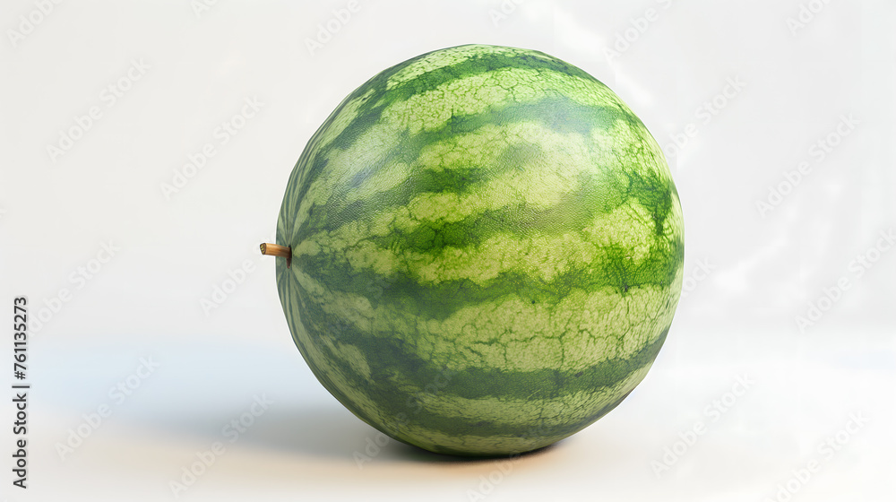 Close-Up Detail of a Fresh Juicy Watermelon Isolated on White Close-Up Detail of a Fresh Juicy Watermelon Isolated on White