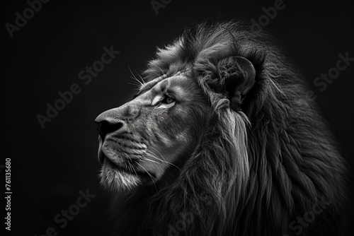 lion head portrait © Arham