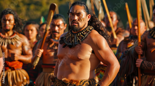 Maori culture in New Zealand is a treasure trove of traditions and customs. photo