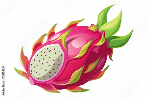 vector-of-watercolor-dragon-fruit 