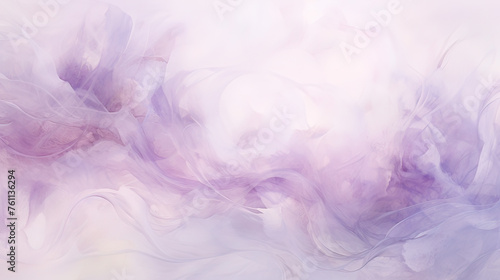 An ethereal lilac abstract background, blending delicate shades, subtle textures, and dreamy elements, a visually enchanting and serene composition Background Ai Generative