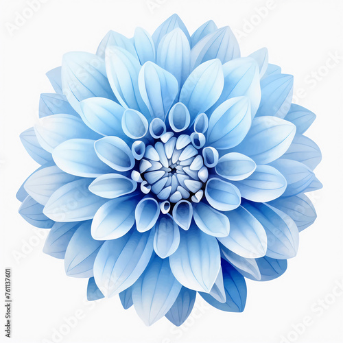abstract blue flower © AlNoor