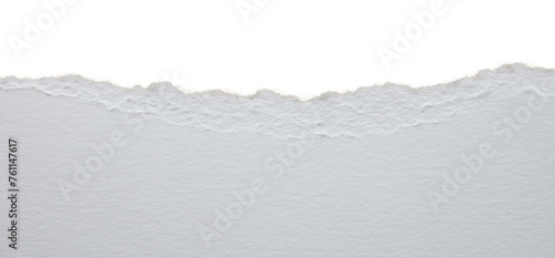 torn blank pages with uneven texture edges. set of ripped white paper sheets png isolated on transparent background. document or newspaper mockup. photo
